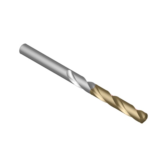 ATORN twist drill N HSS, steam-treated, DIN 338, 7.0 mm x 109 mm x 69 mm, 118° - Twist drill type N HSS, vaporised