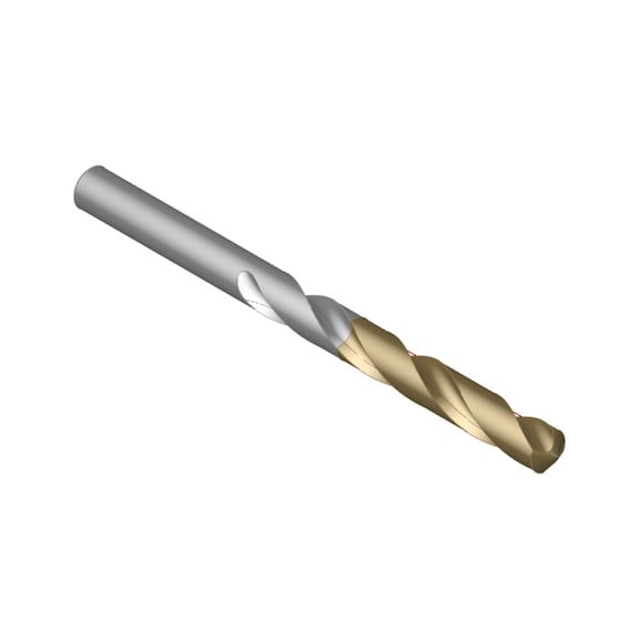 ATORN twist drill N HSS, steam-treated, DIN 338, 9.6 mm x 133 mm x 87 mm, 118° - Twist drill type N HSS, vaporised