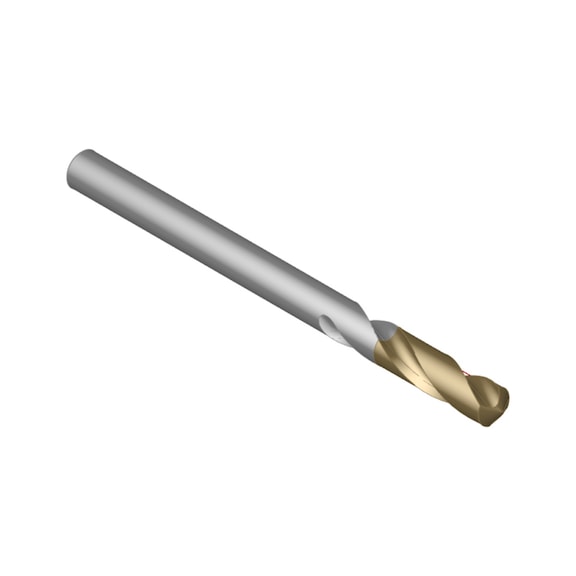 ATORN foret métal N HSS, trait. vapeur, DIN 1897, 4,0 mm x 55 mm x 22 mm, 118° - Foret métal type N HSS, traité à la vapeur