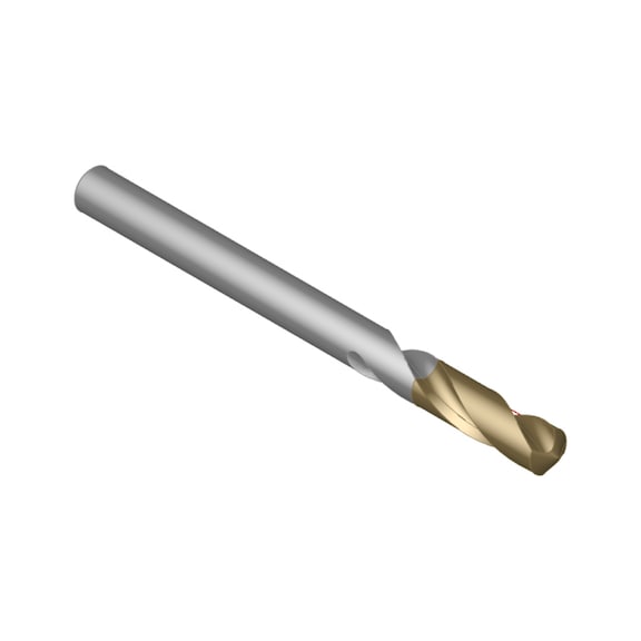 ATORN foret métal N HSS, trait. vapeur, DIN 1897, 4,5 mm x 58 mm x 24 mm, 118° - Foret métal type N HSS, traité à la vapeur