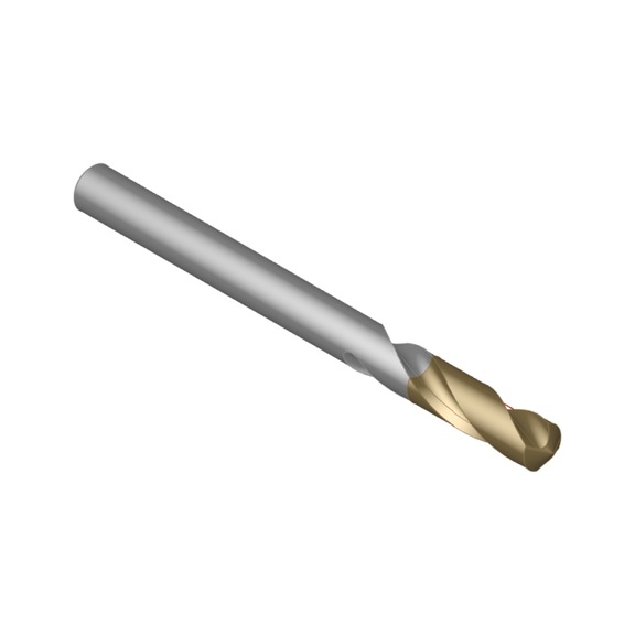 ATORN foret métal N HSS, trait. vapeur, DIN 1897, 4,65 mm x 58 mm x 24 mm, 118° - Foret métal type N HSS, traité à la vapeur
