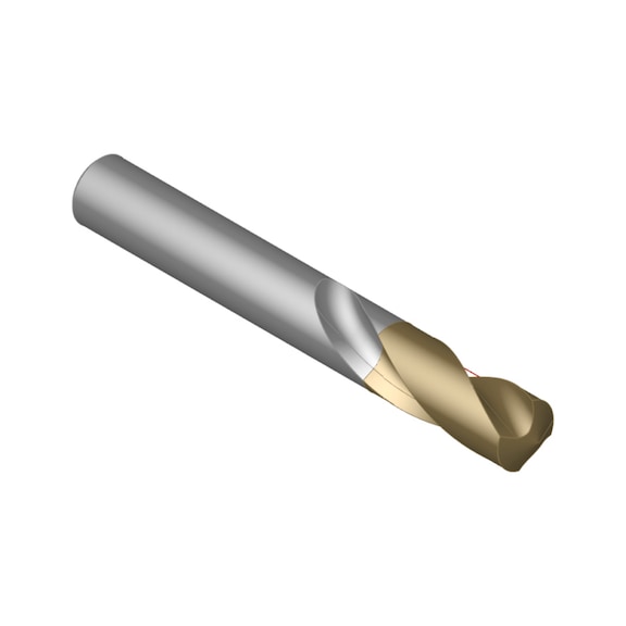 ATORN foret métal NV HSSE- TiN, DIN 1897, 13,5 mm x 107 mm x 54 mm, 130° - Foret métal type NV HSSE-TiN