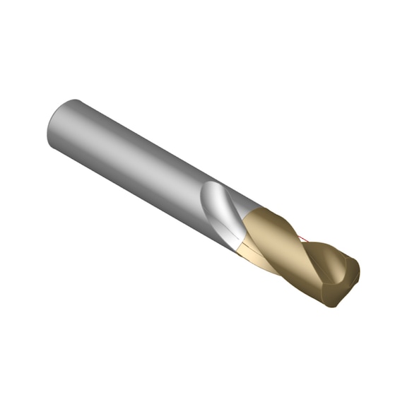 ATORN foret métal NV HSSE- TiN, DIN 1897, 15,0 mm x 111 mm x 56 mm, 130° - Foret métal type NV HSSE-TiN