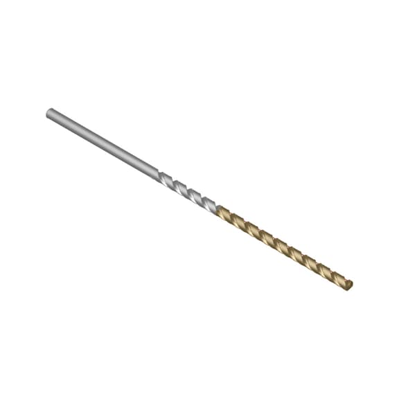 ATORN foret métal TLP HSSE, DIN 340, 2,4 mm x 95 mm x 62 mm, 130° - Foret métal type TLP HSSE