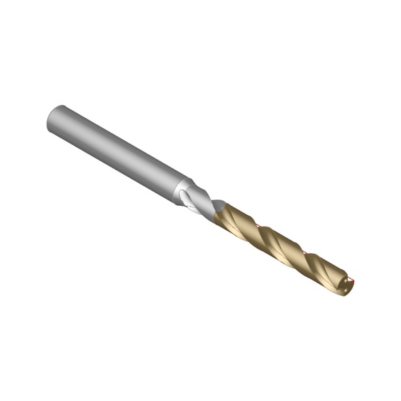 ATORN 180° 高性能钻头，SC TiAlN，5xD，4.8 毫米 x 6 毫米 x 82 毫米 - 180° 高性能钻头，整体硬质合金 TiAlN 5xD，带内部冷却功能