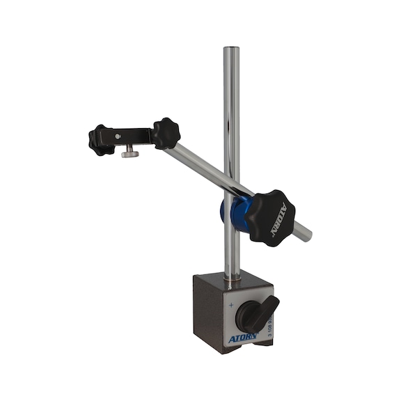 ATORN magnetic measuring stand with rigid column and fine adjustment - Measuring stand