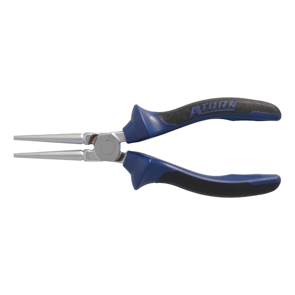Langbeck round-nose pliers with 2-component grip covers
