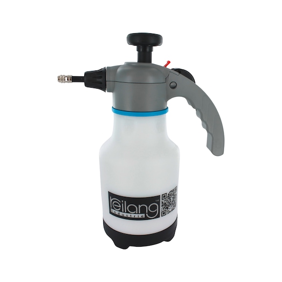 REILANG pressurised spray bottle Super Resistent Blue, volume 1 l  - Pump-pressurised spray bottle Super Resistent Blue