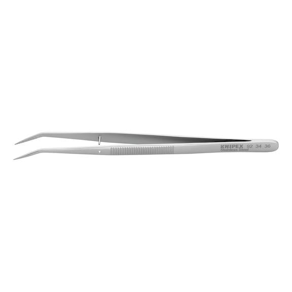 KNIPEX universal tweezers, 152 mm, angled - Universal tweezers