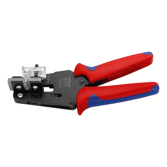 KNIPEX precision wire stripping pliers, 0.14-6.0 mm² - Precision wire stripping pliers with specifically shaped stripping blades