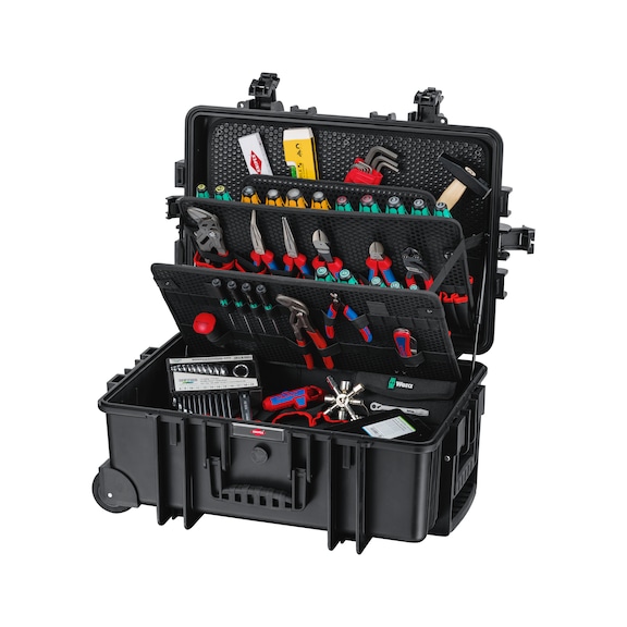 KNIPEX Robust45 Move pour mécaniciens, 90 pcs - Caisse à outils à roulettes pour mécanicien xRobust45