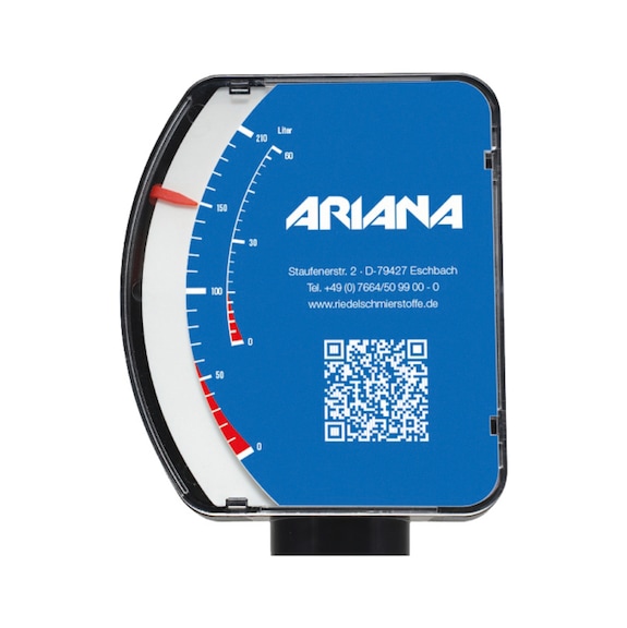 60 ve 200 litre hacme sahip variller için ARIANA doldurma seviyesi göstergesi - Doldurma seviyesi göstergesi