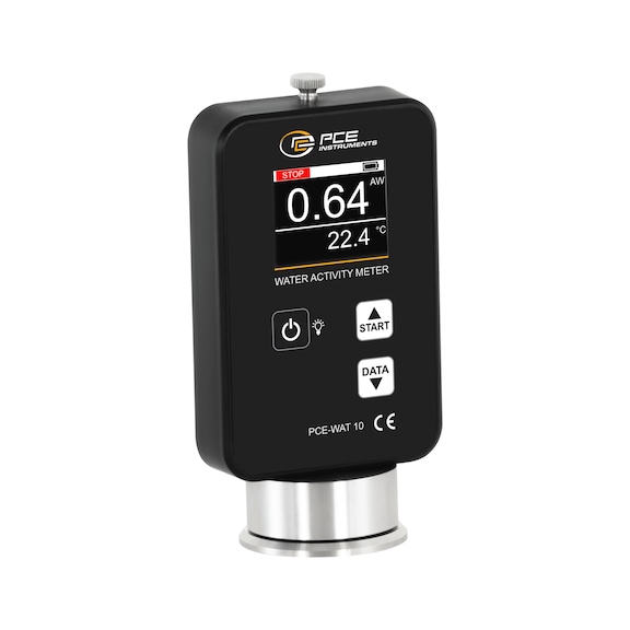 PCE Instruments Feuchtigkeitsmessgerät für Wasseraktivität PCE-WAT 10 - PCE Feuchtigkeitsmessgerät PCE-WAT 10