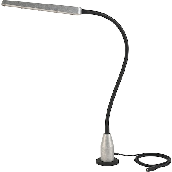 BAUER & BÖCKER dimmable LED Silhouette work lamp 10 W w. magn. base flex. shaft - LED work lamp Silhouette