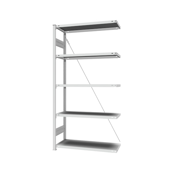 ESD shelving rack