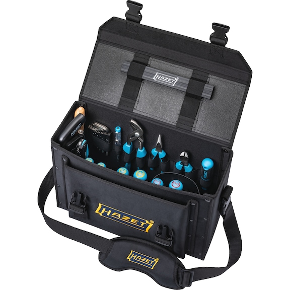 Tool bag with 51 professional tools