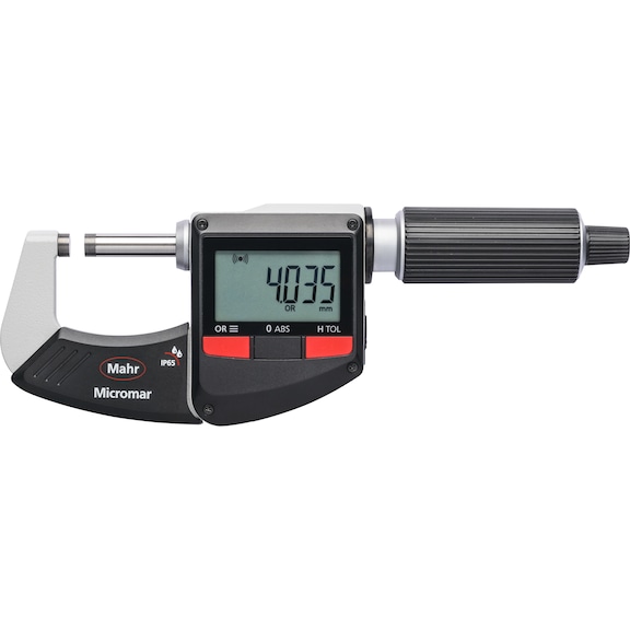 40 EWV digitale schroefmaat 0-25&nbsp;mm met draadloosfunctie - Elektronische micrometer