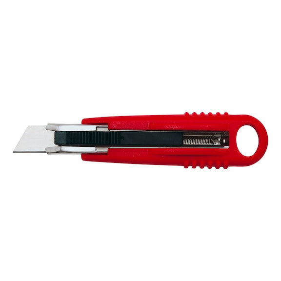 WEDO általános biztonsági kés trapézpengével, szabványos modell - Általános biztonsági kés, ABS műanyag, 18 mm-es trapézpenge