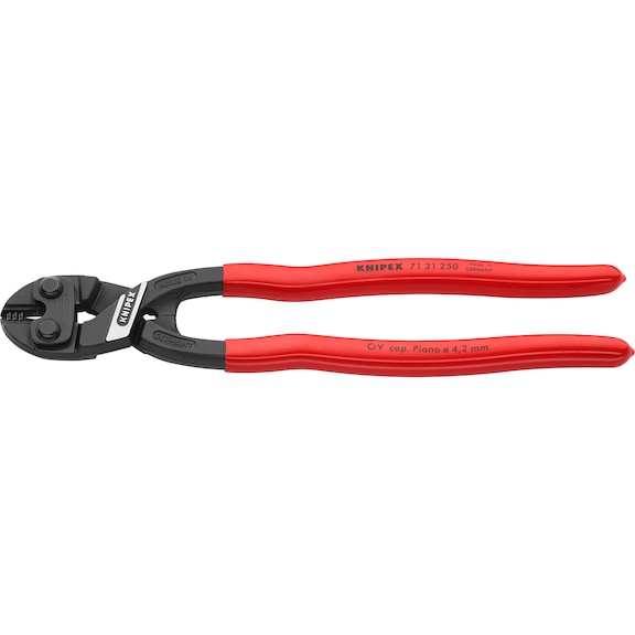 Coupe-boulons compact CoBolt KNIPEX 250 mm, poignée en plastique - Coupe-boulons compact CoBolt, 250&nbsp;mm
