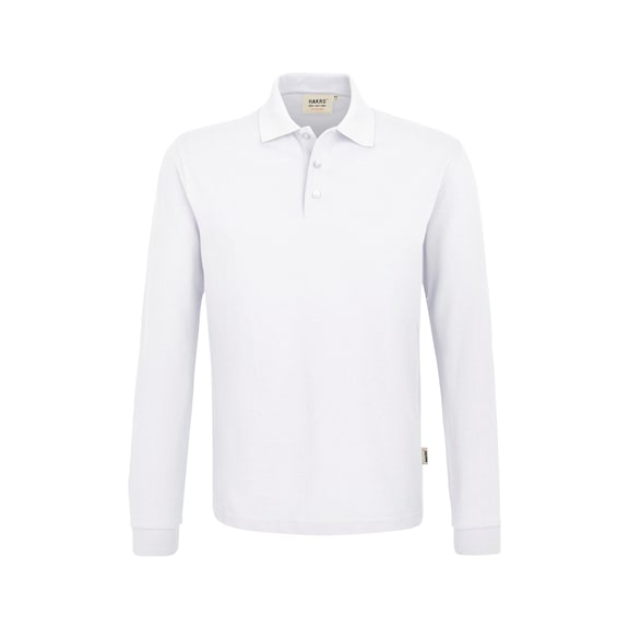 Men's long-sleeved MIKRALINAR® polo shirt