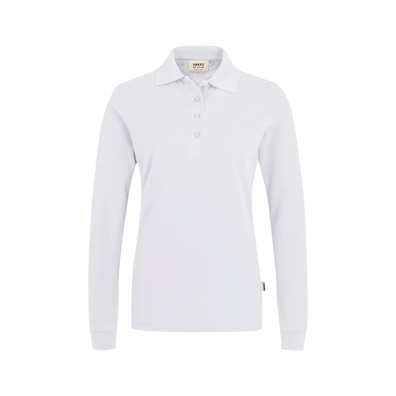Women's long-sleeved MIKRALINAR® polo shirt
