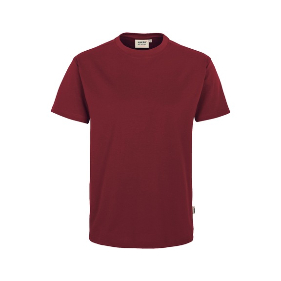 T-shirt MIKRALINAR HAKRO pour hommes, rouge vin, taille S - Men's MIKRALINAR® T-shirt