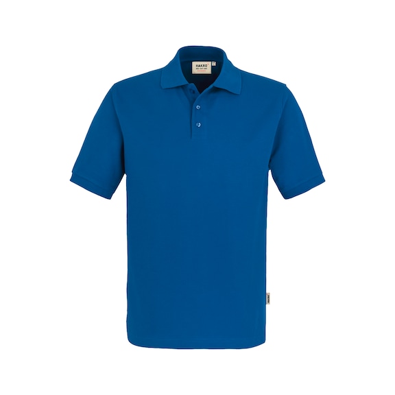 Polo Mikralinar® HAKRO pour homme, bleu roi, taille M - Men's MIKRALINAR® polo shirt