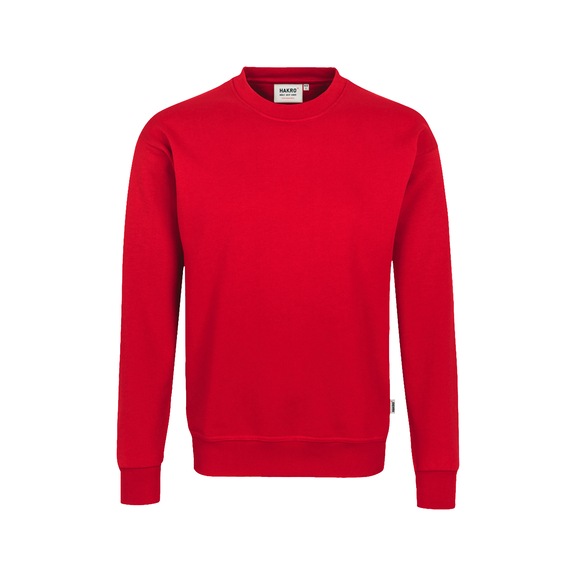 Sweat-shirt Mikralinar® HAKRO unisexe, rouge, taille 6XL - Sweat-shirt unisexe MIKRALINAR®