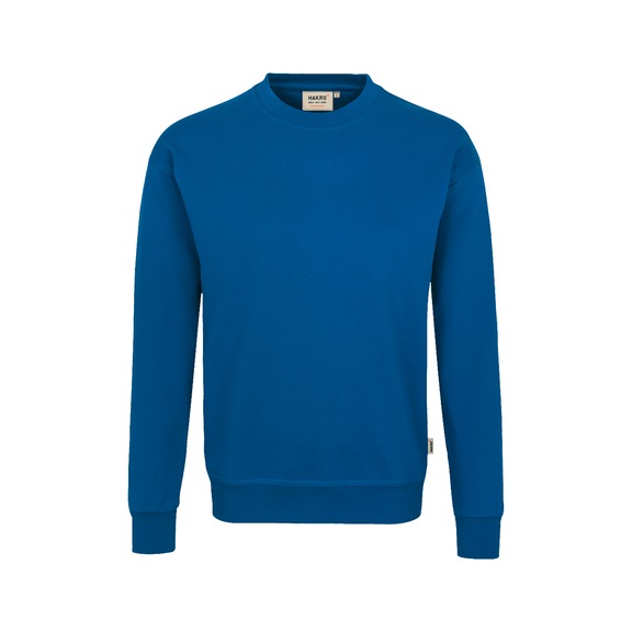 Sweat-shirt Mikralinar® HAKRO unisexe, bleu roi, taille 3XL - Sweat-shirt unisexe MIKRALINAR®