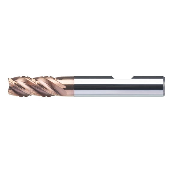 Solid carbide HPC roughing and finishing cutter - 1