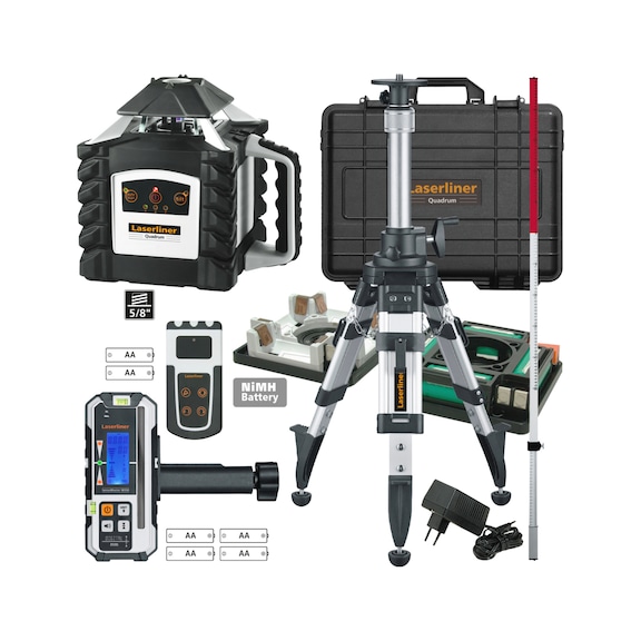 Laserliner Rotationslaser Quadrum M350 S Set FL - Rotationslaser Quadrum M350 S Set FL