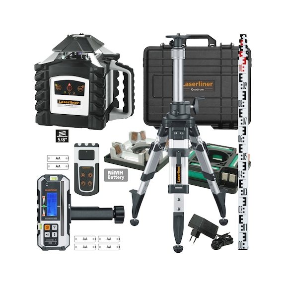 Niveau laser rotatif Laserliner Quadrum M350 S Set LT - Quadrum M350 S Set LT rotary laser level