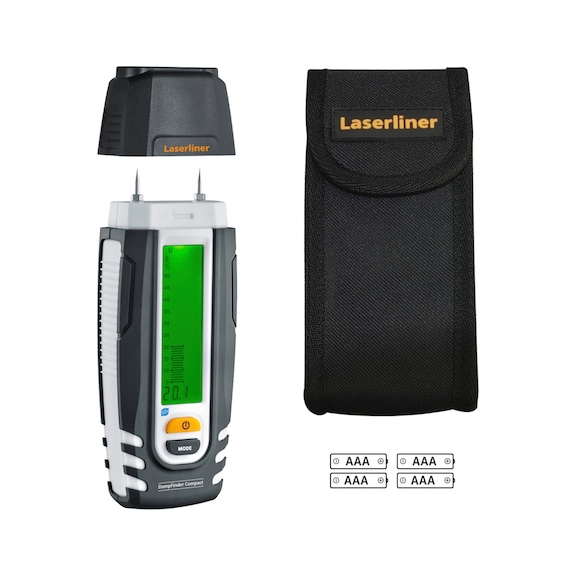 Laserliner Material-Feuchte-Messgeräte DampFinder Compact Plus - Material-Feuchte-Messgerät DampFinder Compact Plus
