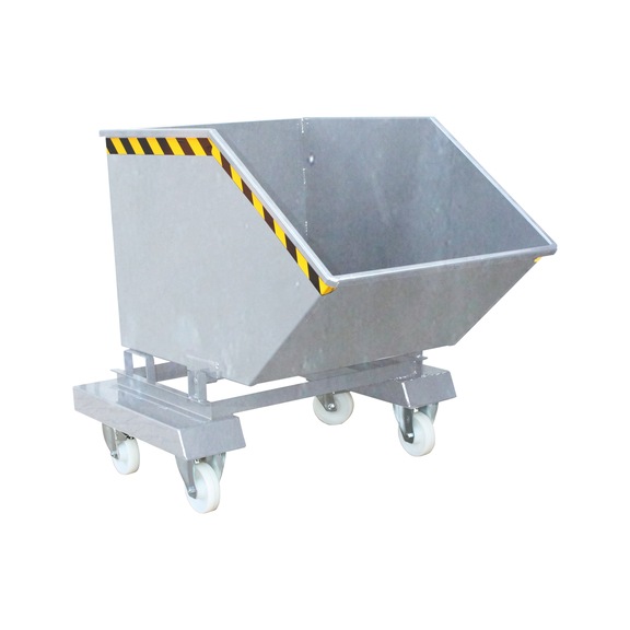 EICHINGER cabinet trolley with castors and fork pockets 300 kg 800 l batch hdg - Cabinet trolley