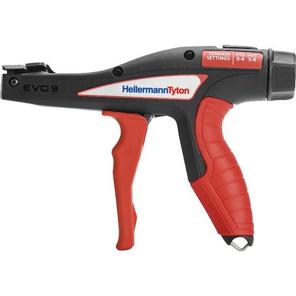 HELLERMANN TYTON EVO 9 cable tie gun for cable ties up to 13&nbsp;mm - Cable tie collet chuck for max. cable tie width 13&nbsp;mm