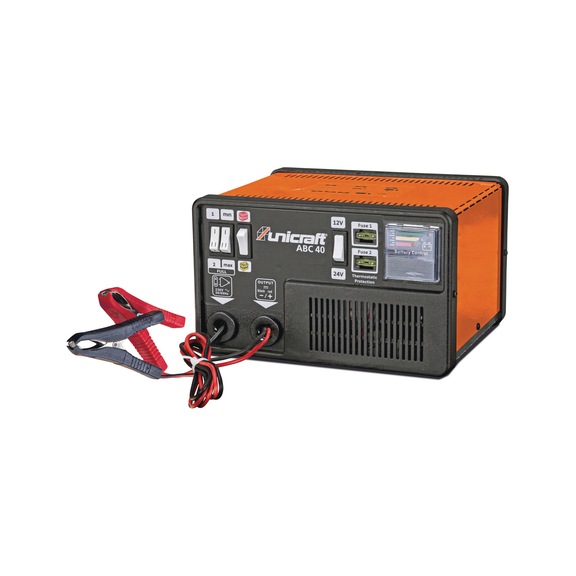 6850210 UNICRAFT, Automatisches Batterielade-/erhaltungsgerät ABC 40 - Batterielade-/erhaltegerät automatisch Modell ABC 40