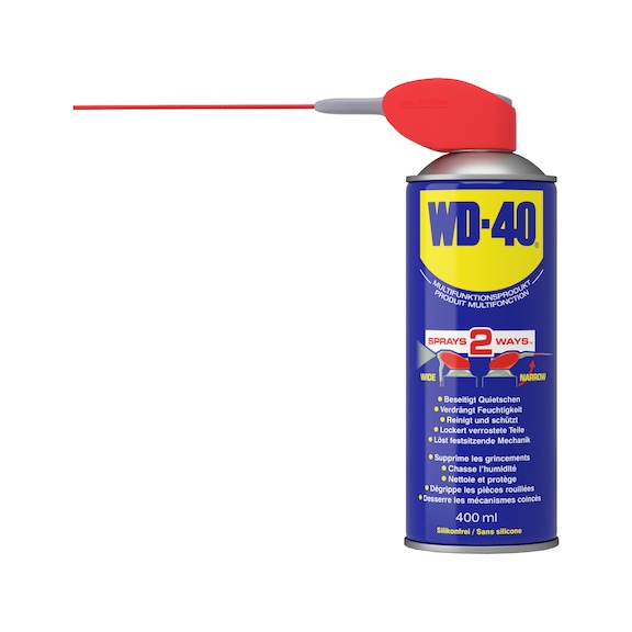 WD-40 multifunctionele spray 400 ml Smart-Straw spuitbus - WD-40 multifunctioneel product Smart-Straw™ 400 ml