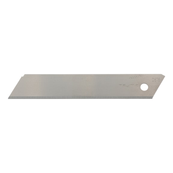 TAJIMA Solid blades 18 mm without segments, 10 pieces - Solid cutter blades 18 mm without segments