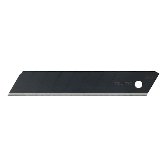 Razar Black snap-off cutter blades 18 mm, 10 pcs - Razar Black snap-off cutter blades 18 mm