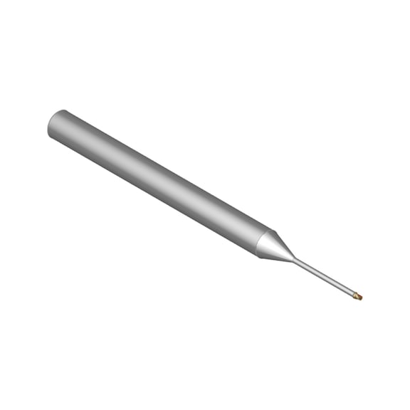 ATORN SC 小型环面铣刀，直径 0.8x1x12x55 毫米，r=0.08，T2，HA，Ø4，ULTRA DC - 整体硬质合金小型环面铣刀