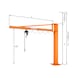 Pillar slewing crane with electric chain hoist - 3