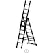 ZARGES multi-purpose ladder, 3 parts, 3x10 rungs, 6.90 m - Skymaster X multi-purpose ladder - 3