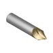 ORION solid carbide chamfer cutter, 60 degrees, dia. =20.0 mm, shank DIN6535 HA - Solid carbide chamfer cutter - 2