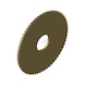 ATORN metalen cirkelzaagblad, VHM, fijnvertand, 40 mm x 1,1 mm x 10 mm A T=64 - volhardmetalen cirkelzaagblad, fijngetand, vorm A - 5
