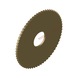 Hoja sierra circular metal ATORN, SC, dent fino, 50 mm x 1,3 mm x 13 mm A T=64 - hoja de sierra circular de metal duro completo, con dentado fino, forma A - 5
