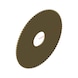Hoja sierra circular metal ORION, HSS, dent. fino, 40&nbsp;x&nbsp;0,5&nbsp;x&nbsp;10 mm A, T=80 - Hija de sierra circular de metal, HSS, con dentado fino, forma A - 5