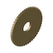 Hoja sierra circular metal ORION, HSS, dent. fino, 32 mm x 1,6 mm x 8 mm A, T=48 - Hija de sierra circular de metal, HSS, con dentado fino, forma A - 5