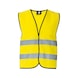 KORNTEX Gilet haute visibilité Wolfsburg, jaune, taille 3XL - Gilet haute visibilité - 1