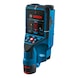 BOSCH D-tect 200 C Professional position finder w. 12 V Li-ion recharg. batt. - Wall scanner D-tect 200 C L-Boxx - 1