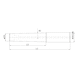 IMX16-A20N088L150C MITSUBISHI, Fräshalter - iMX-A, Fräserschaft - 2